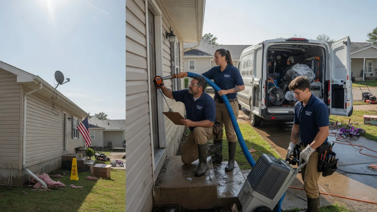 Ceiling Water Damage Restoration in Canmer, KY near me